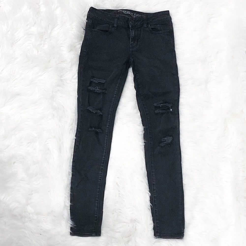 Black American Eagle Jeans
